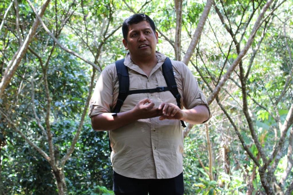 Angel Burgos, export manager of Tzeltal Tzoltil specialty coffee