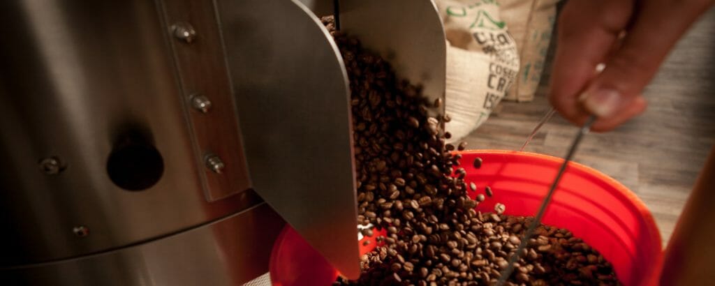 Specialty coffee roasting at Royal New York