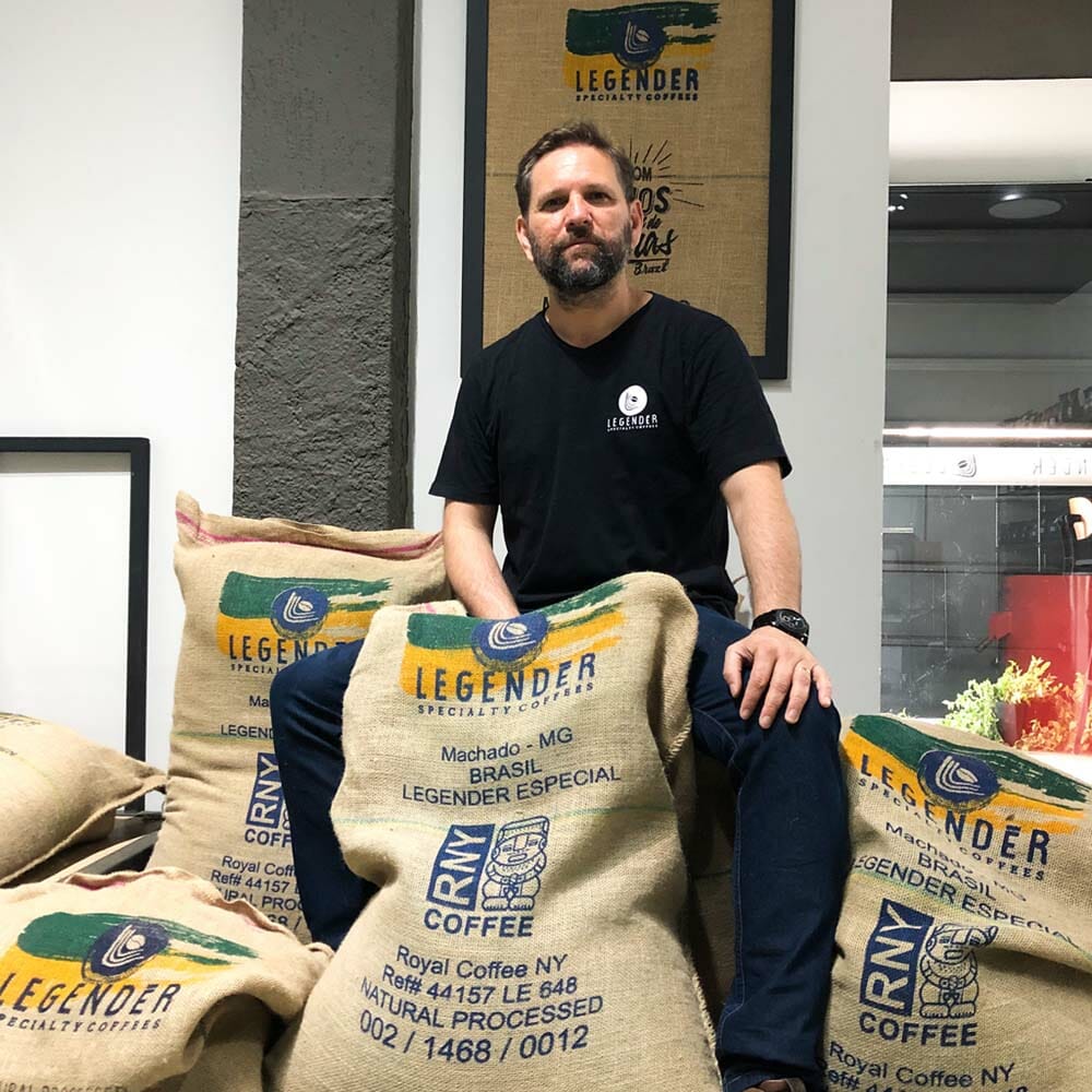 Demilson Batista of Legendér Specialty Coffee
