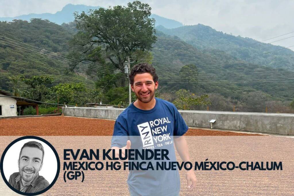 specialty coffee producer on his coffee farm in Mexico