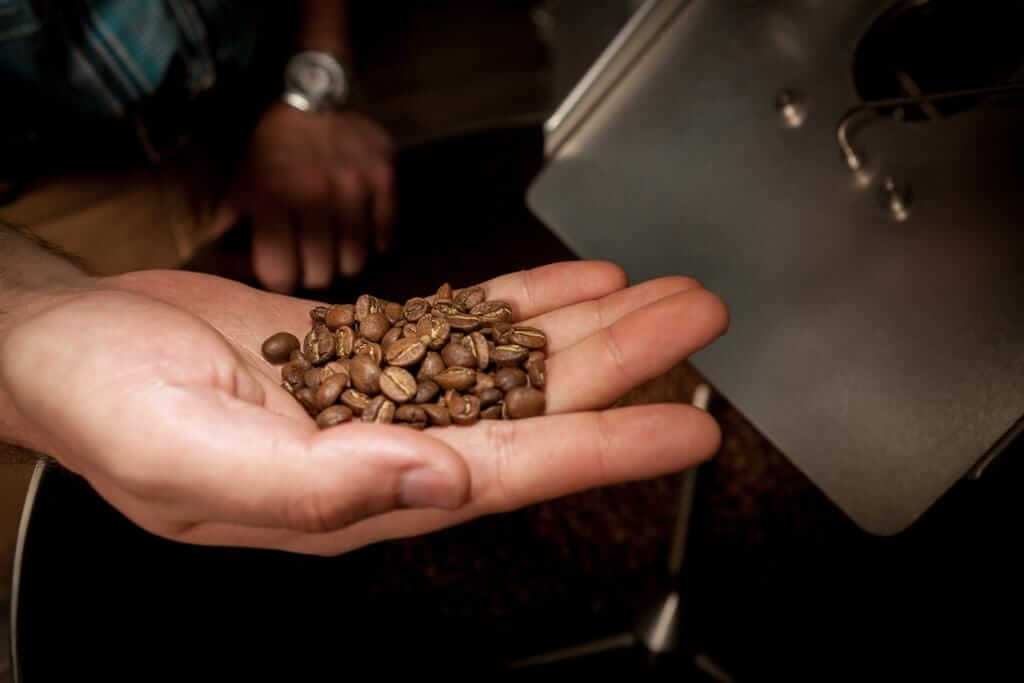 production roasting coffee