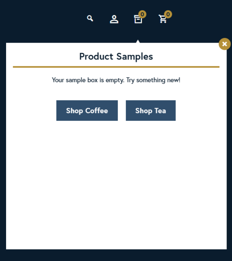 sample box