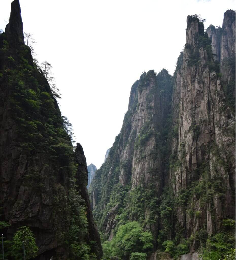 the Anhui Mountains