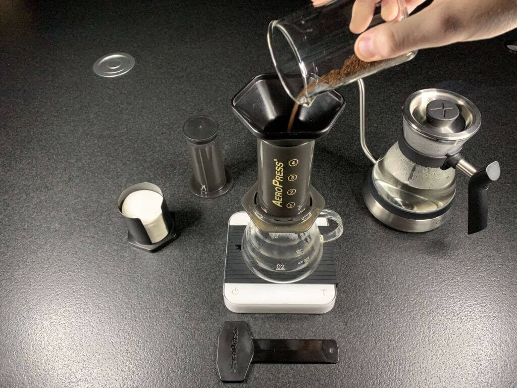 coffee brewing at Royal New York