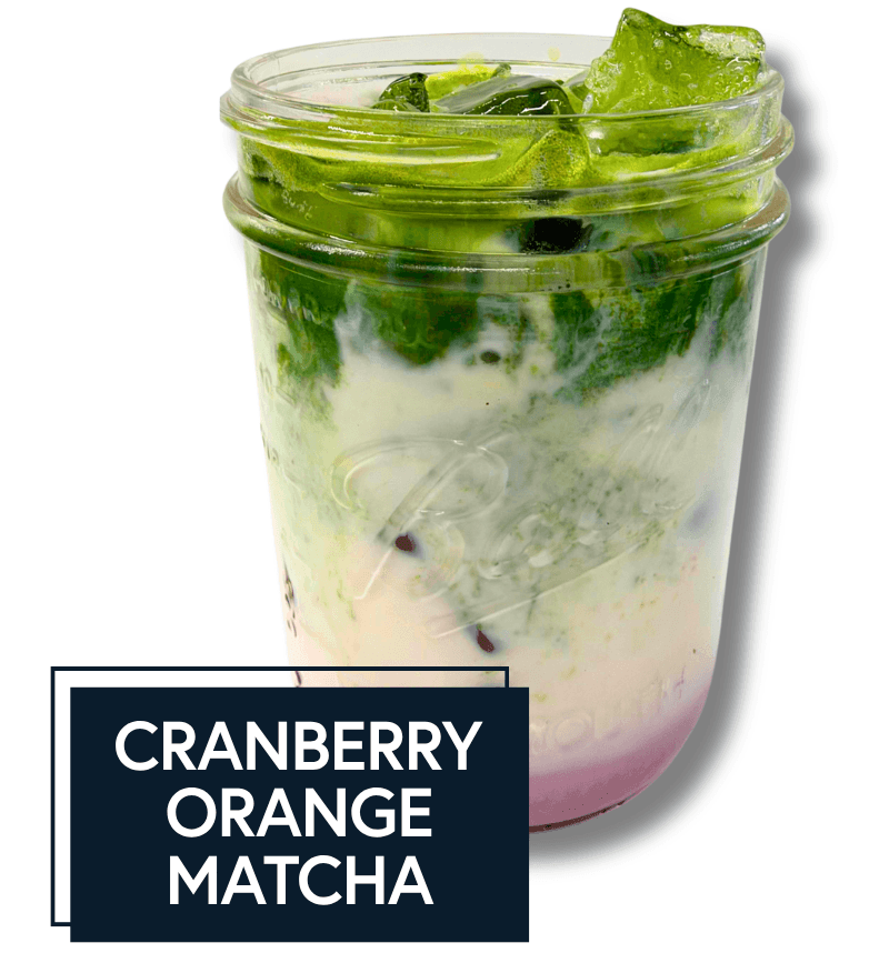 Cranberry Orange Matcha